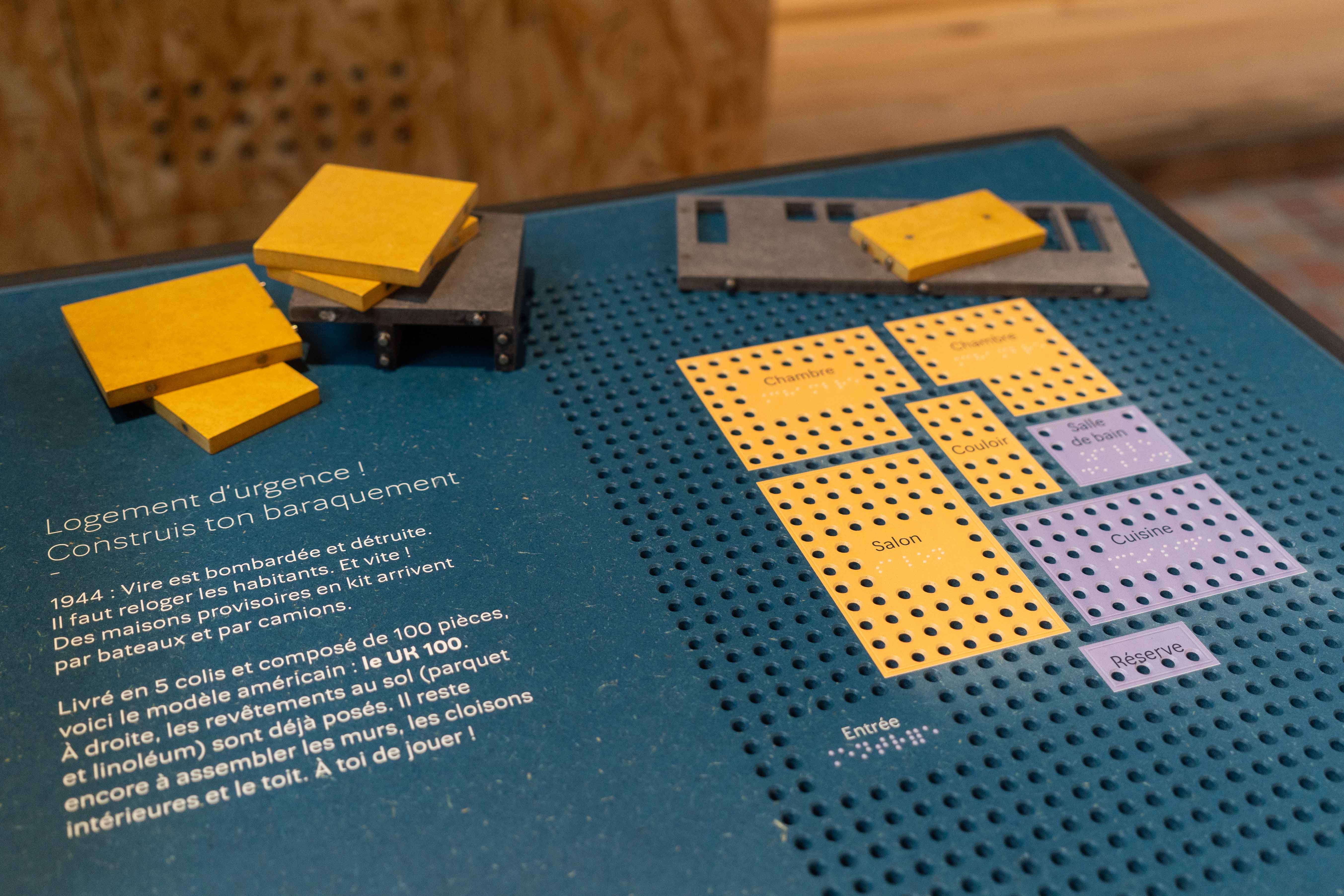 Maquette de baraquement