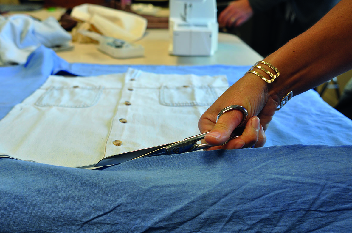 Atelier upcycling : de la chemise à la jupe