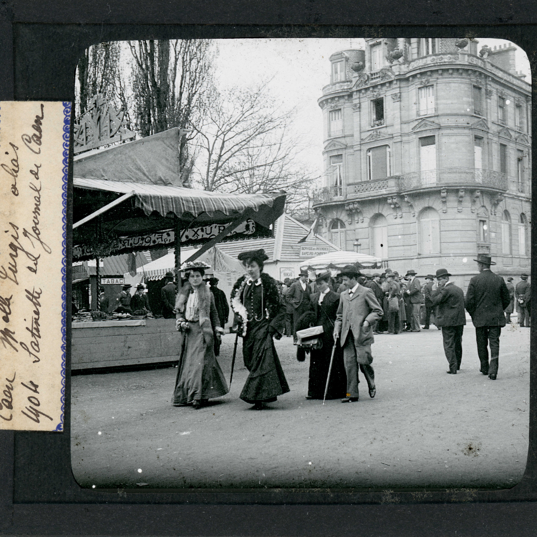 La journaliste Satinette,