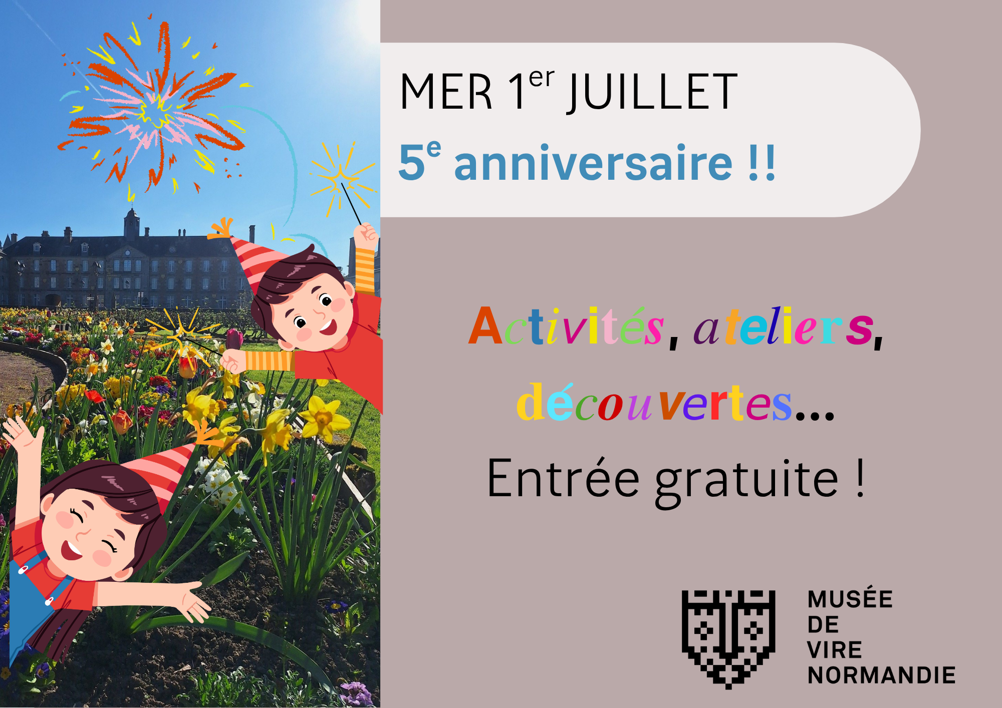 5e anniversaire de la réouverture !