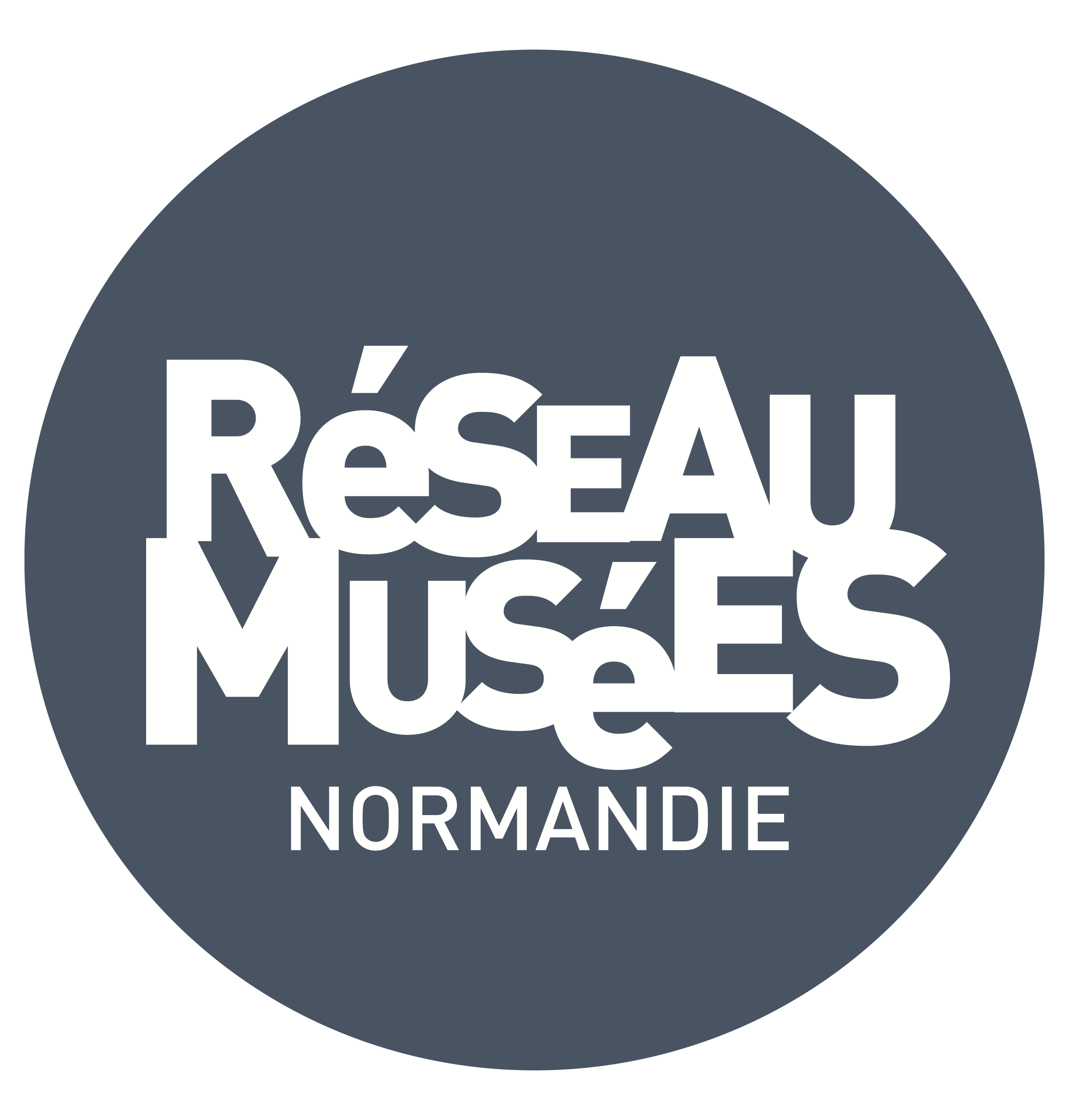 Réseau musées normandie gris