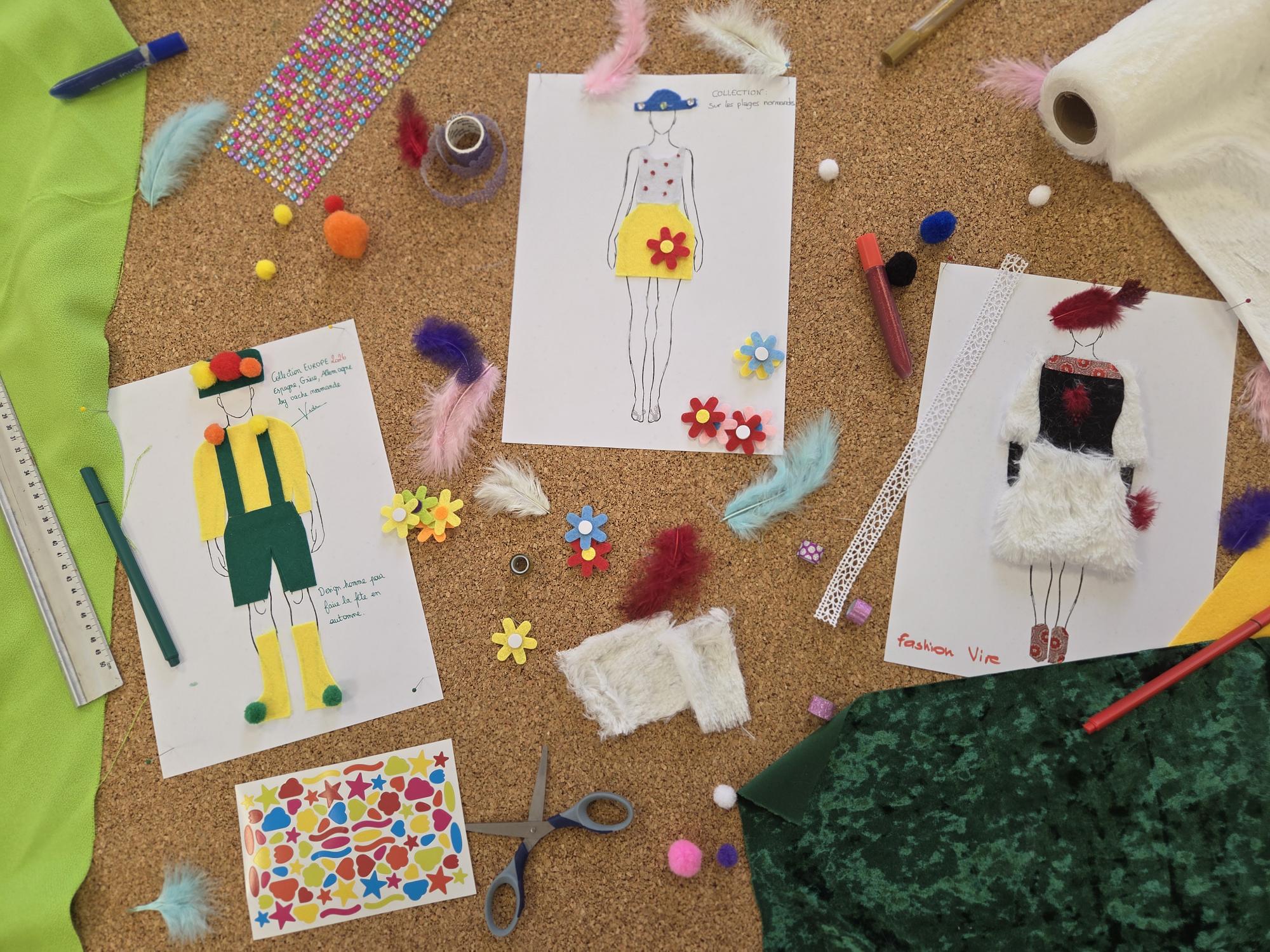 Dans l’atelier du styliste